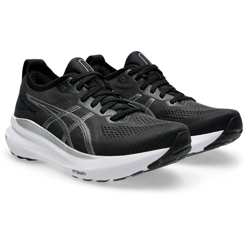 Women's Gel-Kayano 31 Running Shoe - Black/Pure Silver - Regular (B) - Image 2