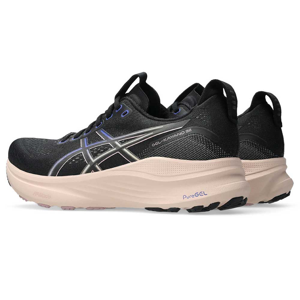 Women's Gel-Kayano 32 Running Shoe - Black/Pearl Pink - Regular (B) - Image 3