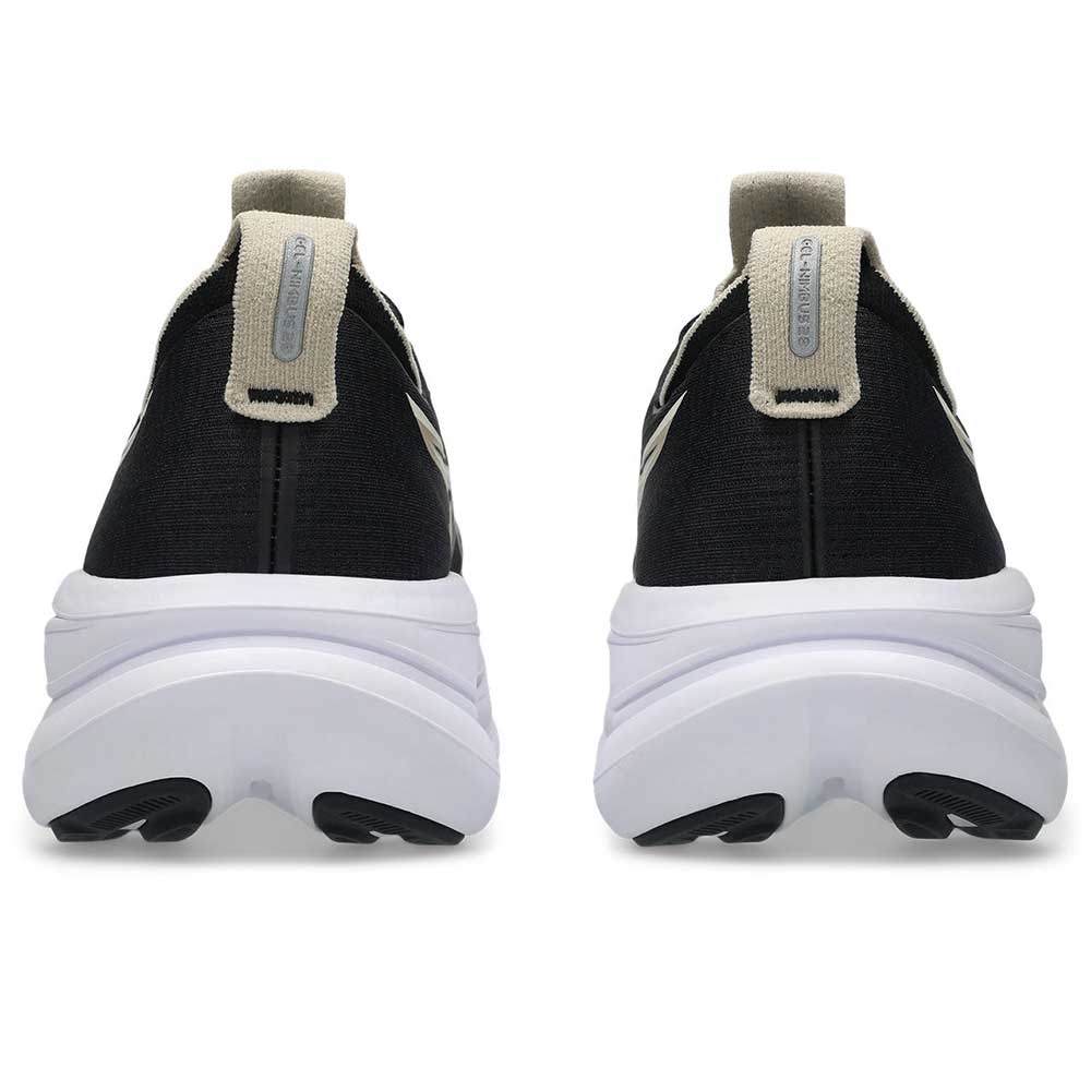Women's Gel-Nimbus 28 Running Shoe - Black/Feather Grey - Regular (B) - Image 5