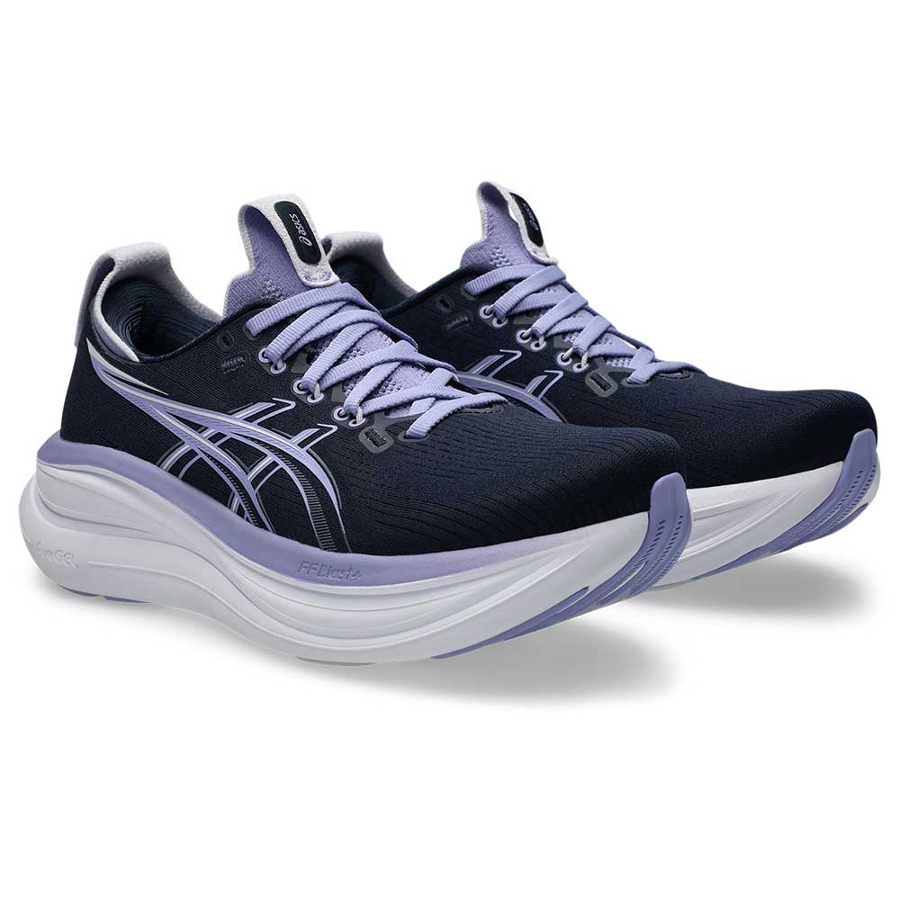 Women's Gel-Nimbus 28 Running Shoe - Midnight/Bluebell - Regular (B) - Image 2