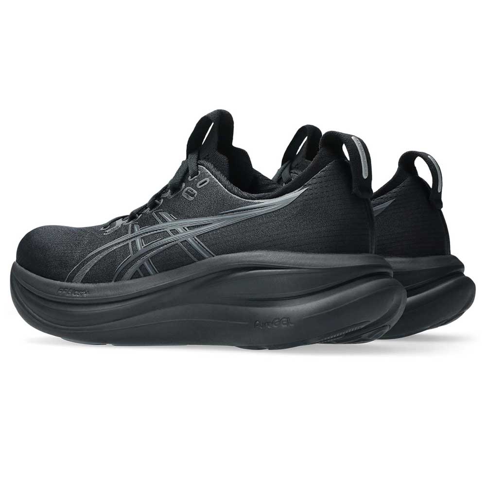 Women's Gel-Nimbus 28 Running Shoe - Black/Graphite Grey - Wide (D) - Image 4