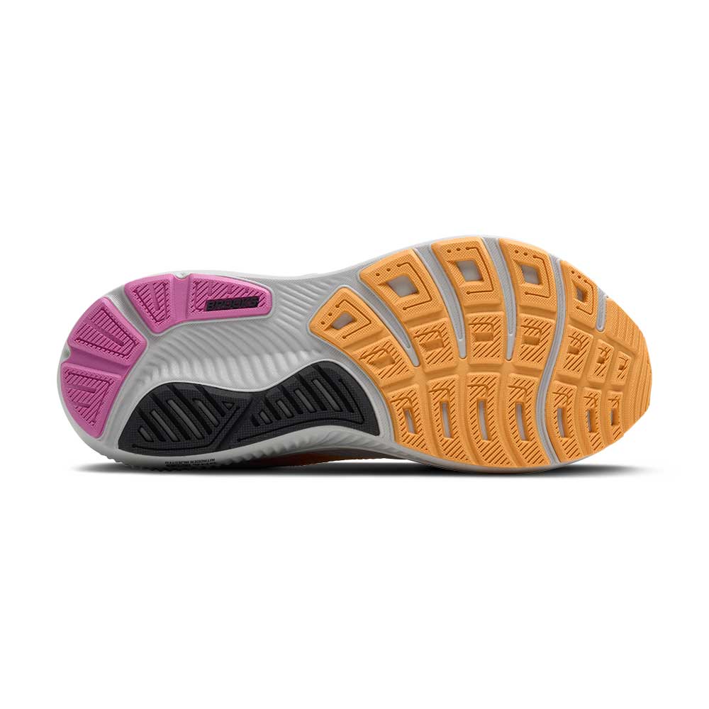 Women's Ghost 17 Running Shoe - Oyster/Apricot/Pink - Extra Wide (2E) - Image 6
