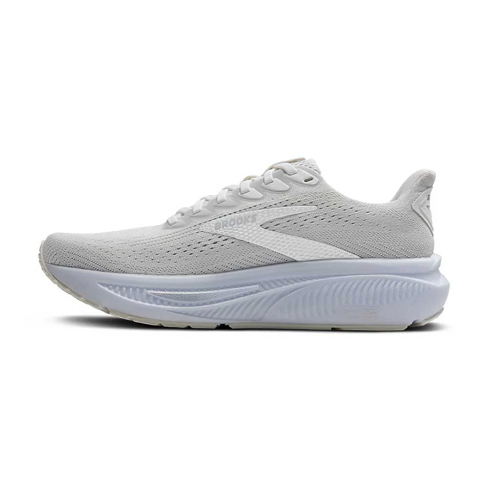 Women's Ghost 17 Running Shoe - White/White/Grey - Regular (B) - Image 4