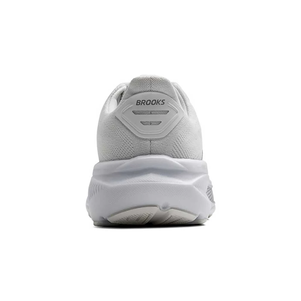 Women's Ghost 17 Running Shoe - White/White/Grey - Regular (B) - Image 7