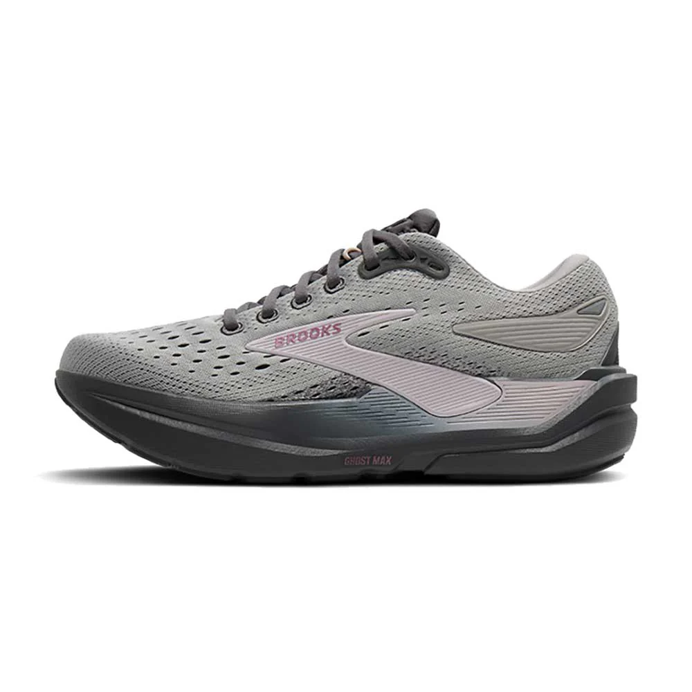 Women's Ghost Max 3 Running Shoe - Harbor Mist/Poppy Seed/Pink - Regular (B) - Image 3