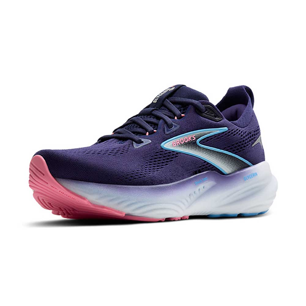 Women's Glycerin 22 Running Shoe - Blue Ribbon/Peacoat/Dianthus - Regular (B) - Image 4