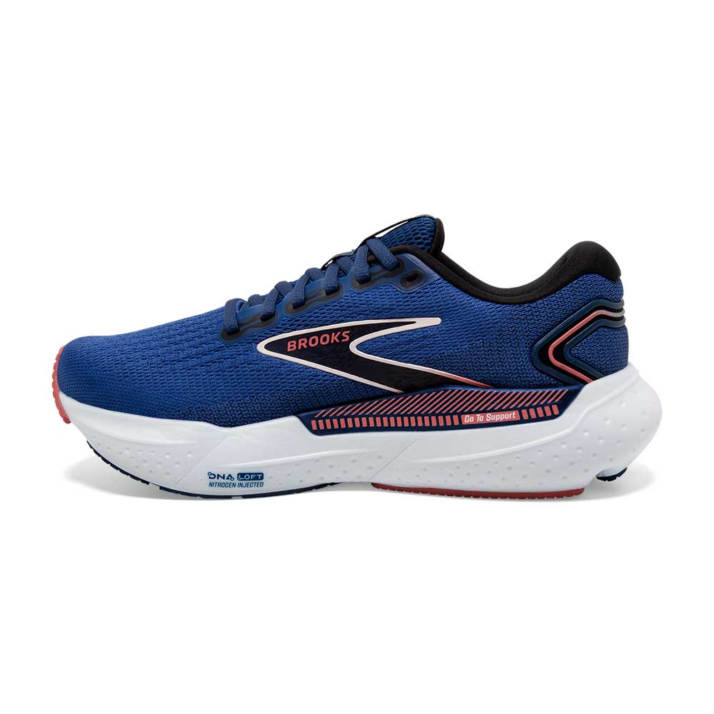 Women's Glycerin GTS 21 Running Shoe - Blue/Icy Pink/Rose - Regular (B) - Image 3