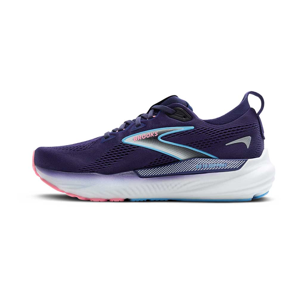 Women's Glycerin GTS 22 Running Shoe - Blue Ribbon/Peacoat/Dianthus - Regular (B) - Image 3