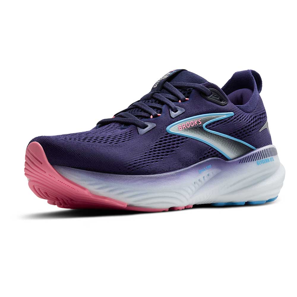 Women's Glycerin GTS 22 Running Shoe - Blue Ribbon/Peacoat/Dianthus - Regular (B) - Image 4