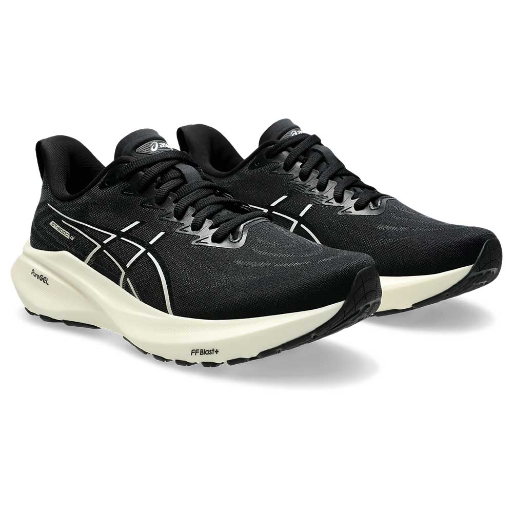 Women's GT-2000 13 Running Shoe - Black/White - Wide (D) - Image 3