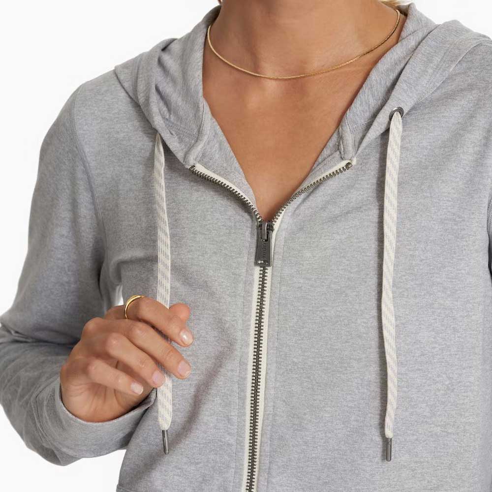 Women's Halo Performance Hoodie 2.0 - Pale Grey Heather - Image 4
