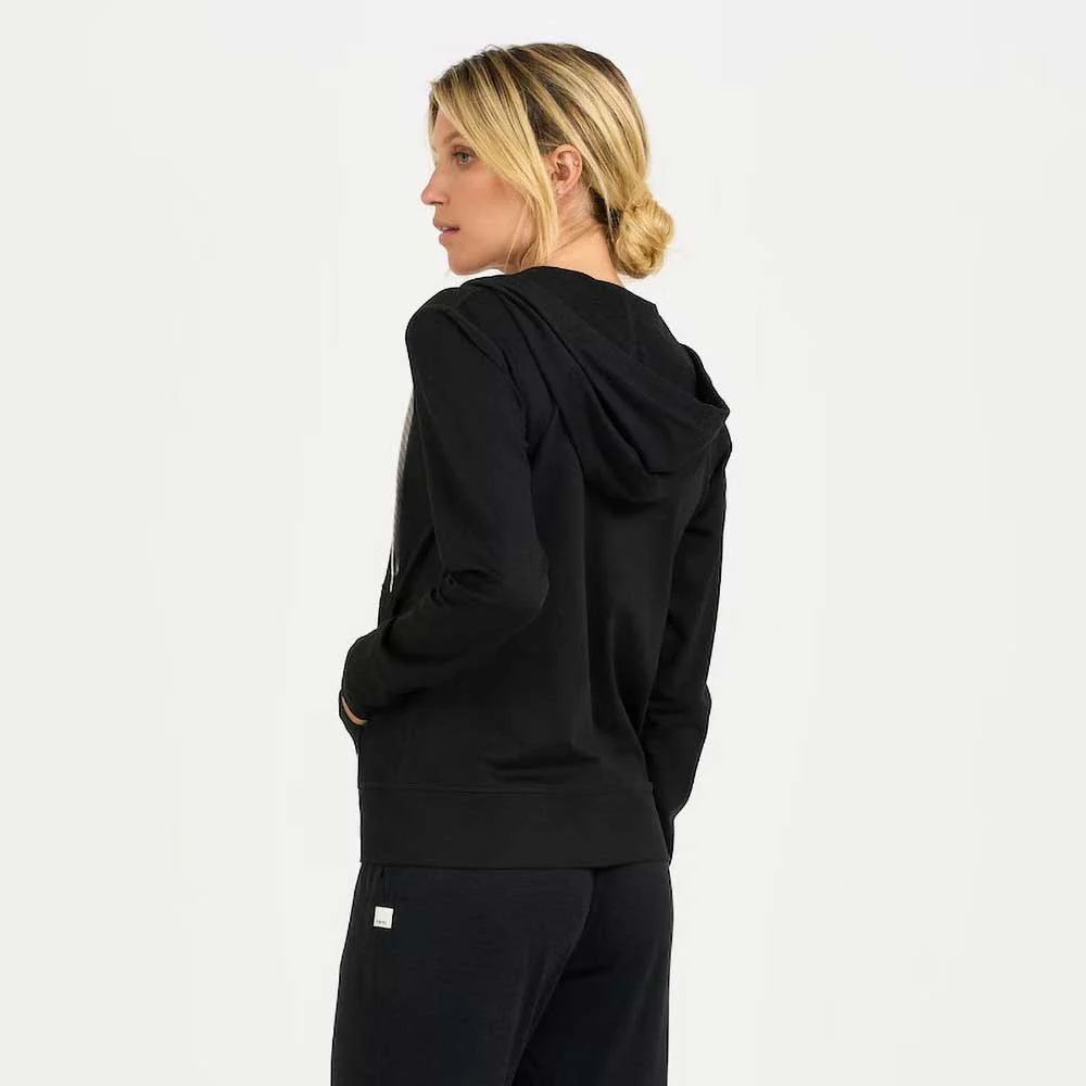 Women's Halo Performance Hoodie - Black Heather - Image 3