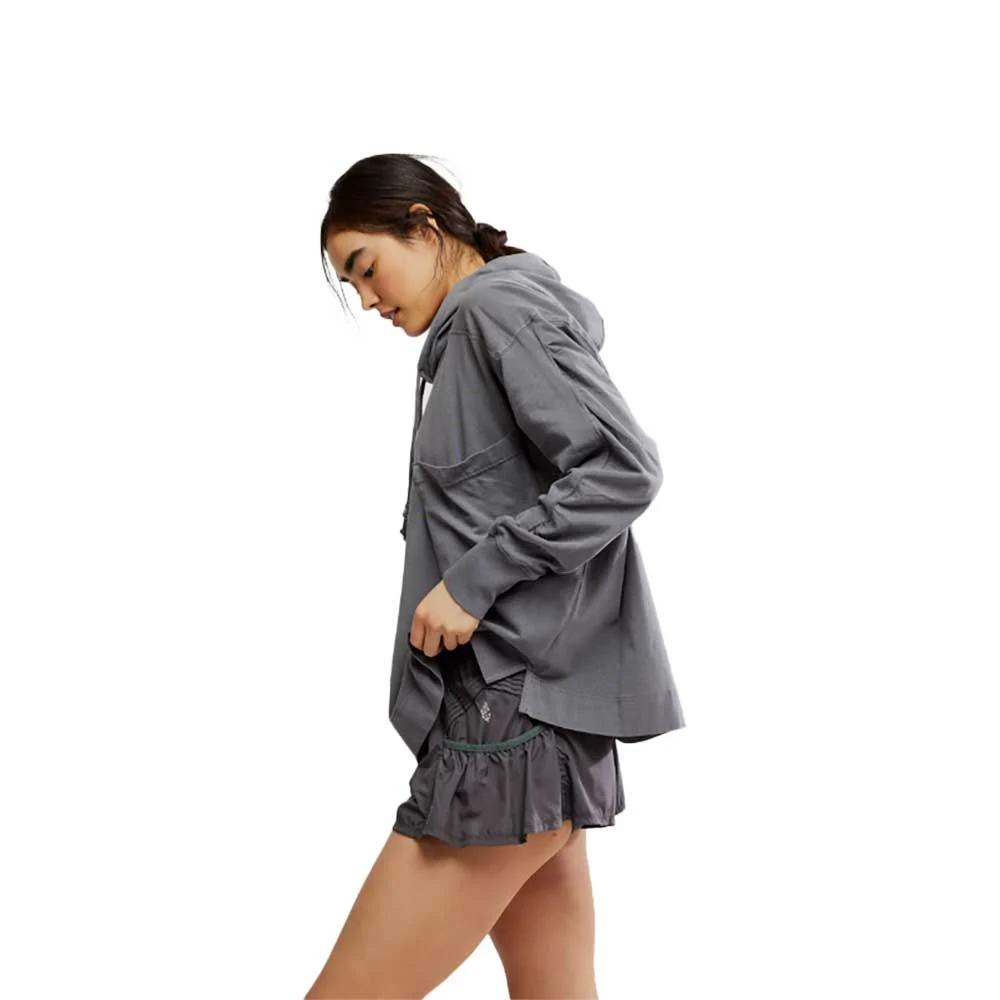 Women's Hot Shot Hooded Layer - Gunmetal - Image 3