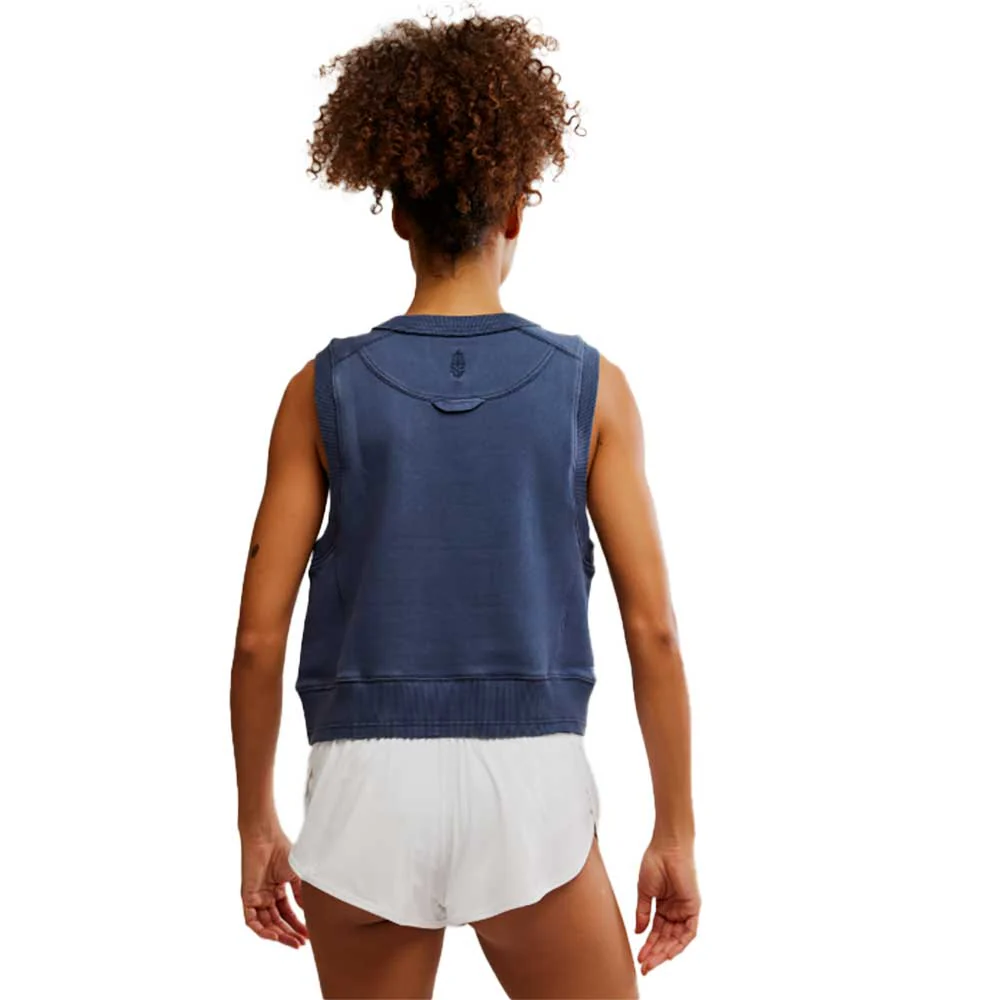 Women's Intercept Tank - Midnight Navy - Image 3