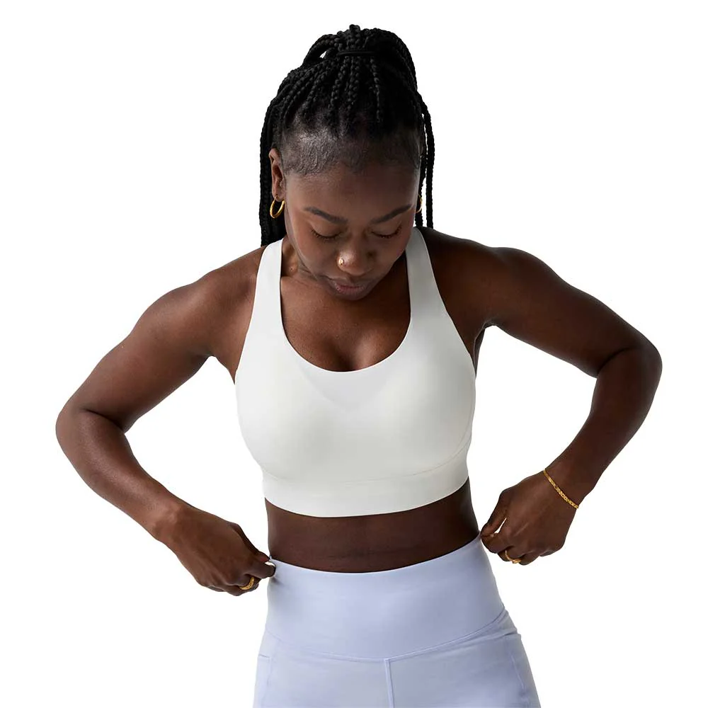 Women's Limitless Racerback Bra - White - Image 2