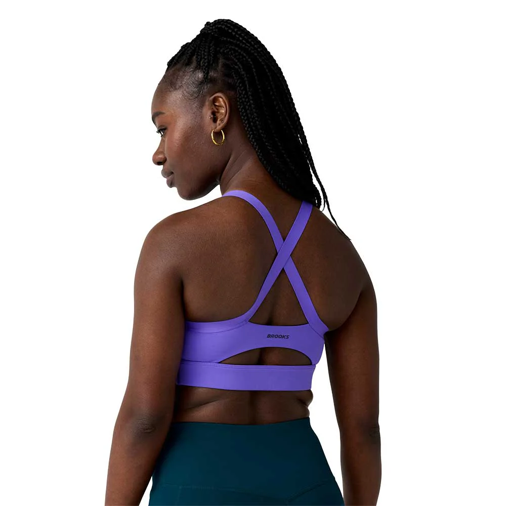 Women's Luxe Strappy Bra - Violet - Image 2