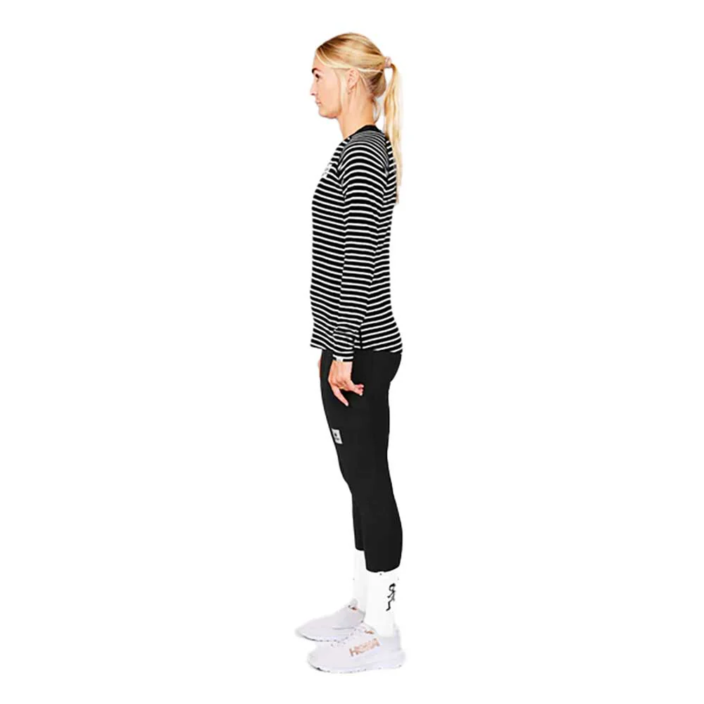 Women's Merino Base 165 Long Sleeve - Stripes - Image 3