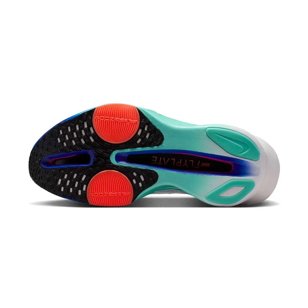 Women's Nike Alphafly 3 Running Shoe - White/Black/Hyper Turquoise/Concord - Regular (B) - Image 7