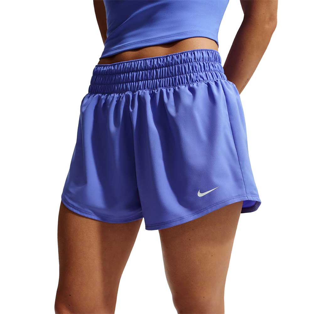 Women's Nike One Dri-FIT Mid-Rise 3" Short - Sapphire - Image 2