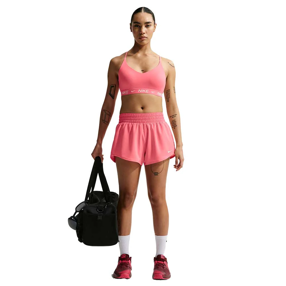 Women's Nike One Dri-FIT Mid-Rise 3" Short - Sea Coral