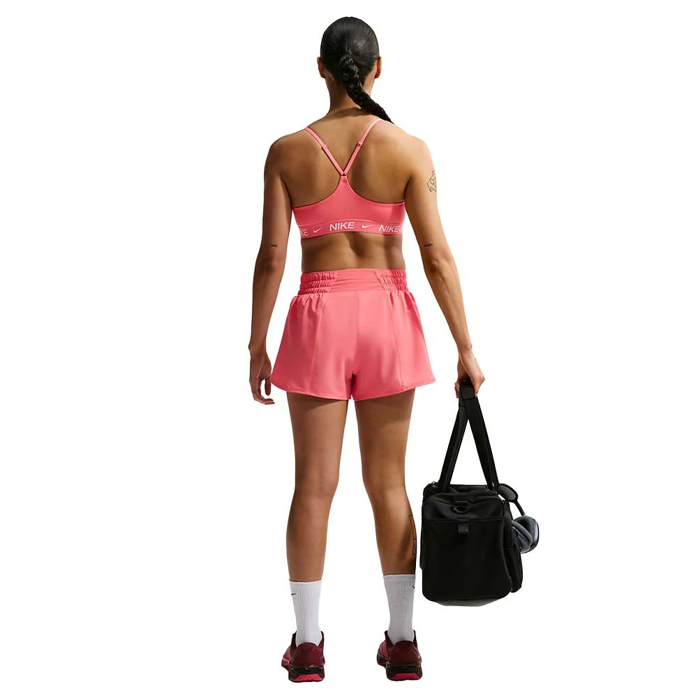 Women's Nike One Dri-FIT Mid-Rise 3" Short - Sea Coral - Image 2