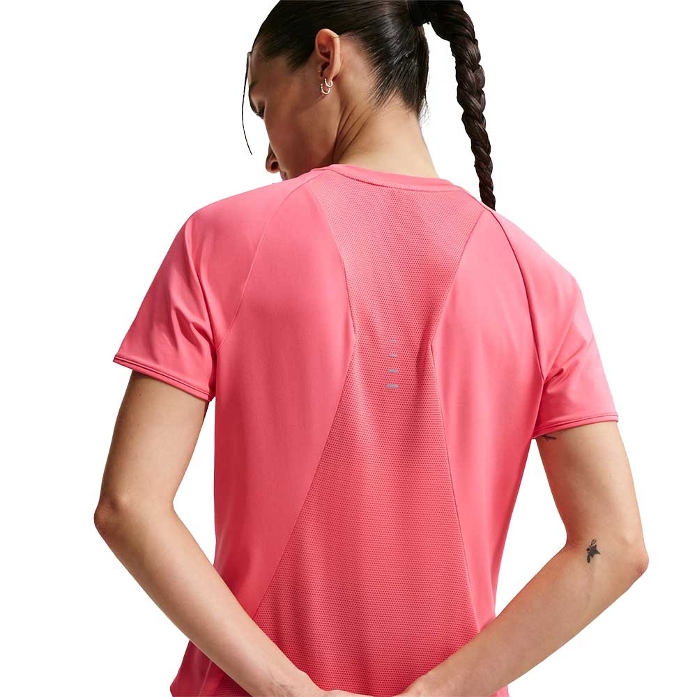 Women's Nike Swift Dri-FIT Short Sleeve Top - Sea Coral - Image 4
