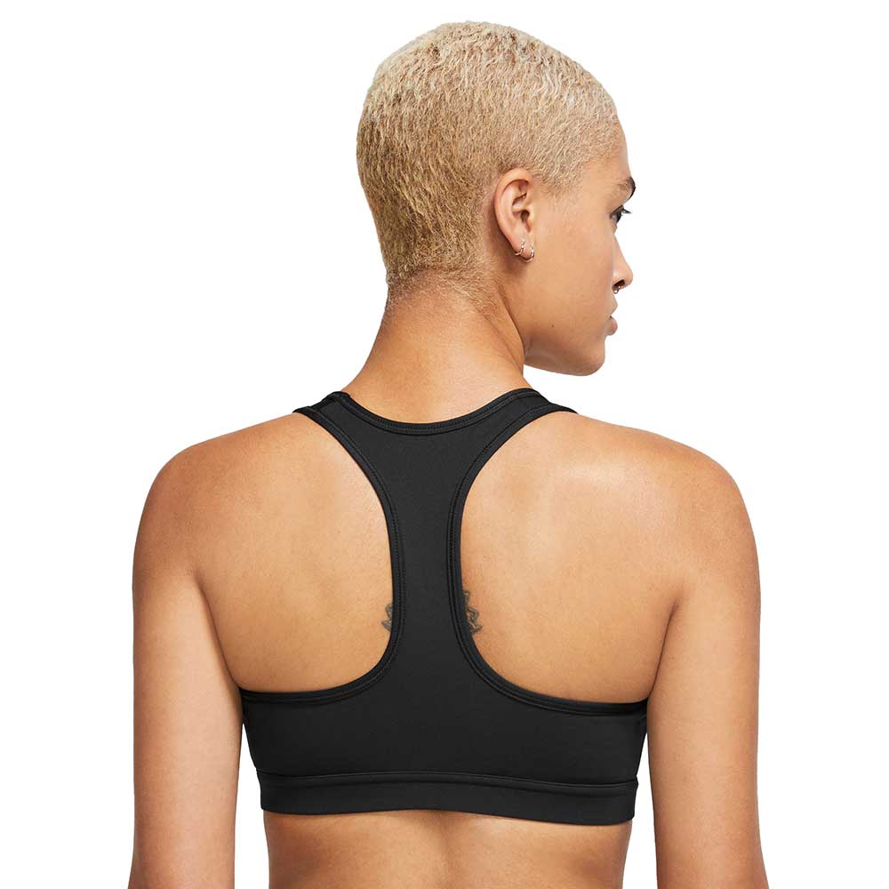 Women's Nike Swoosh Medium Support Bra - Black - Image 2
