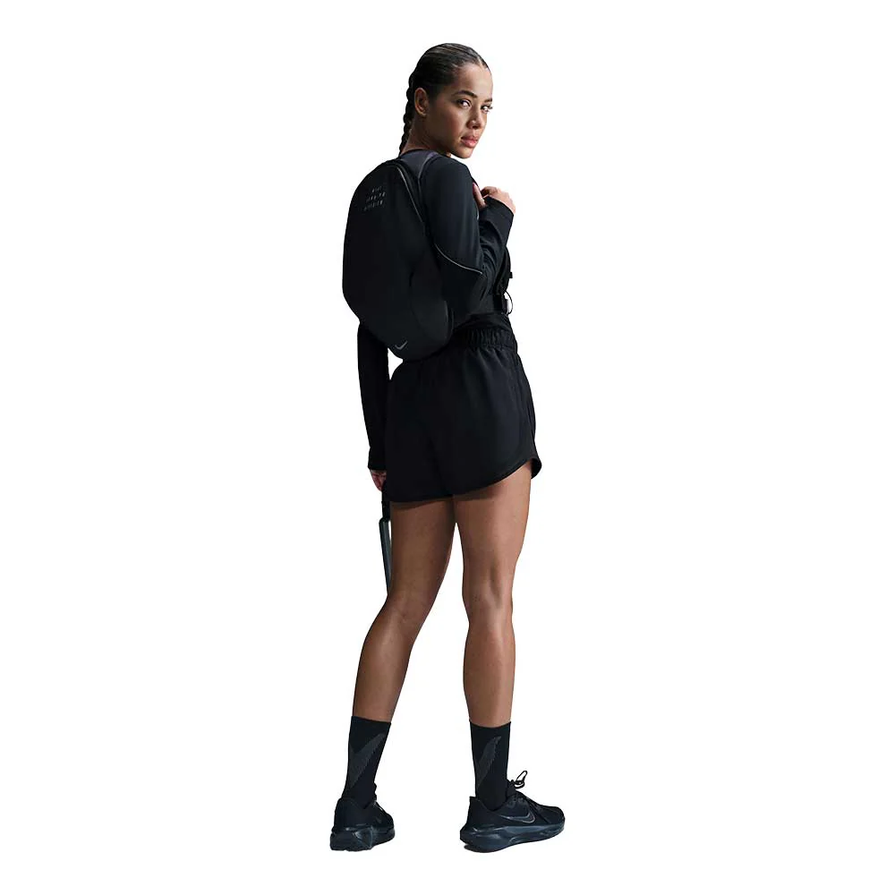 Women's Nike Tempo Dri-FIT Mid-Rise 3" Short - Black - Image 2