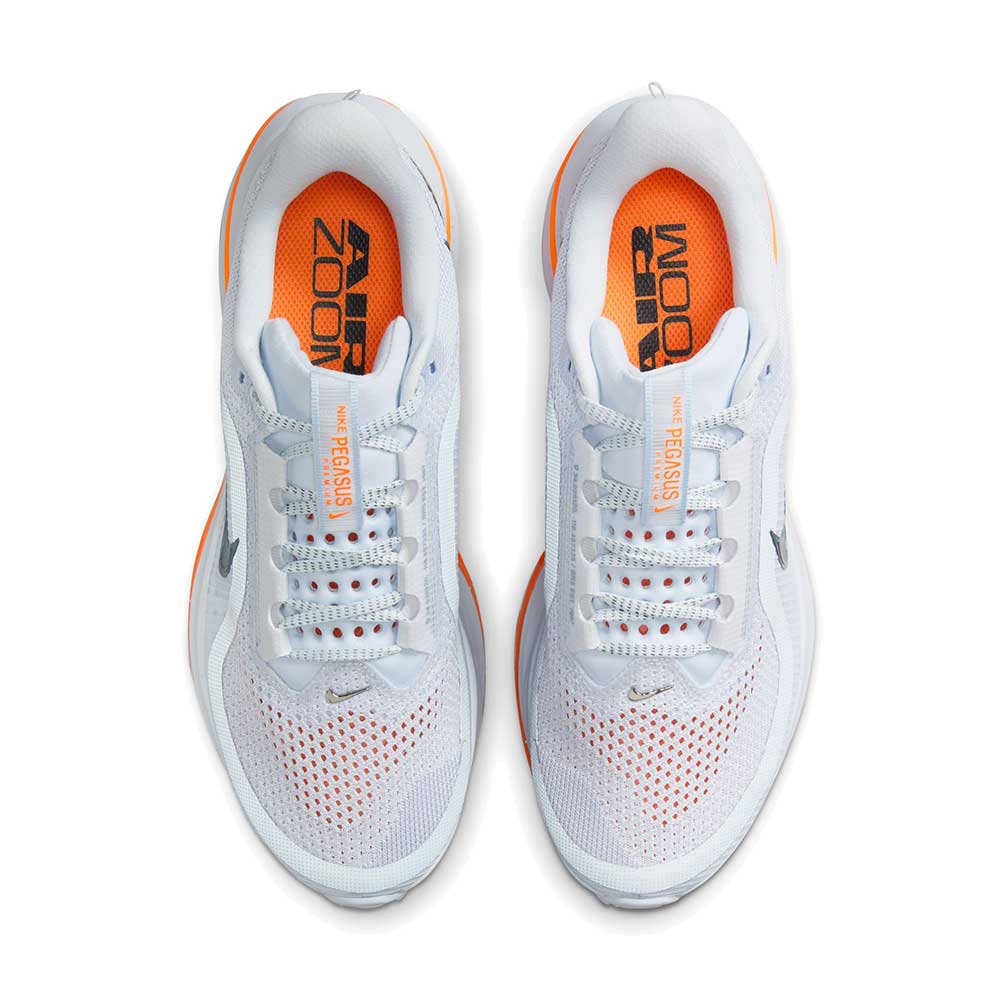 Women's Pegasus Premium Running Shoe - Football Grey/Multi Color/Total Orange - Regular (B) - Image 6