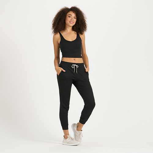 Women's Performance Jogger - Heather Black - Image 2