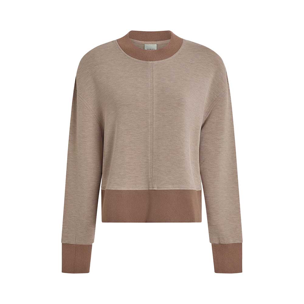 Women's Philippe Crop Sweat - Taupe Marl/Gingersnap
