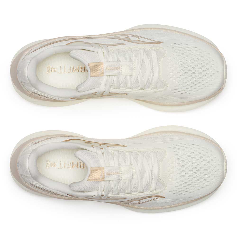Women's Ride 18 Running Shoe - Vanilla - Wide (D) - Image 5