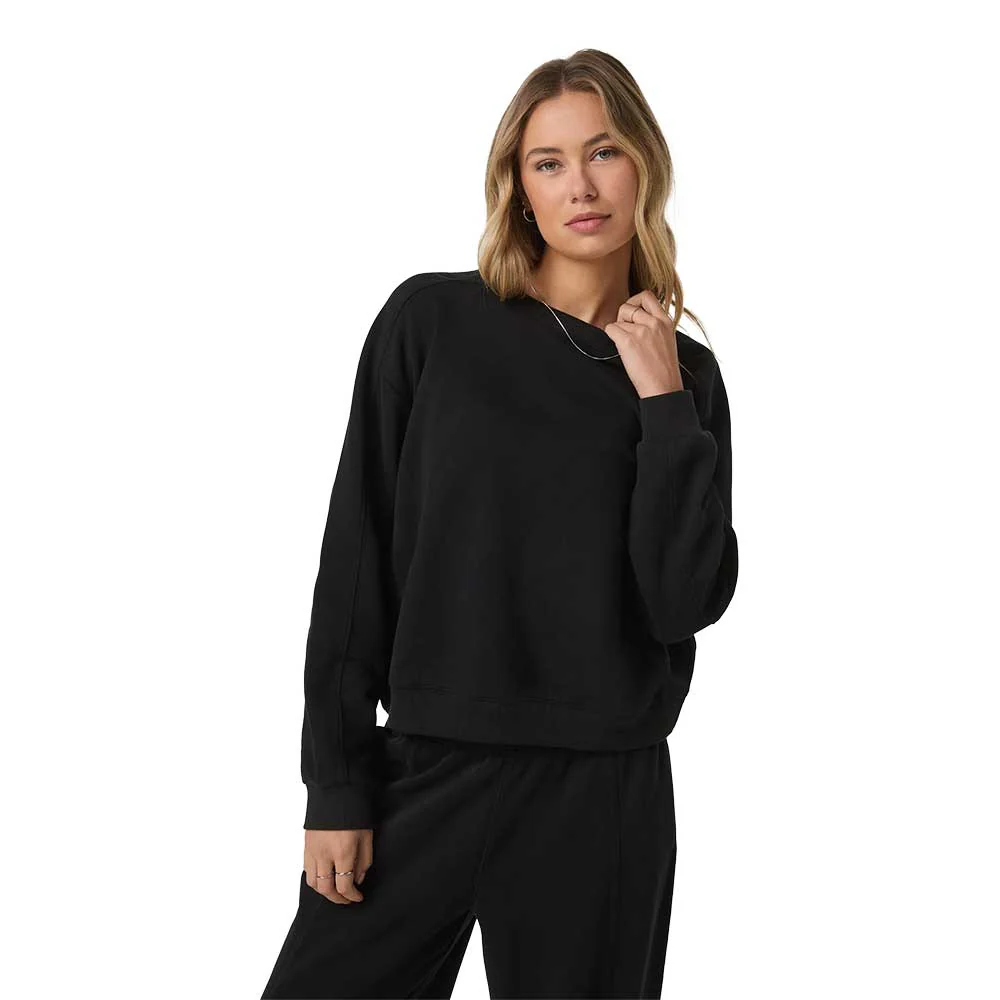 Women's Sedona Seams Crew - Black - Image 3