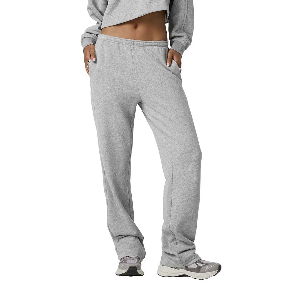 Women's Sedona Straight Leg Sweatpant - Light Heather Grey