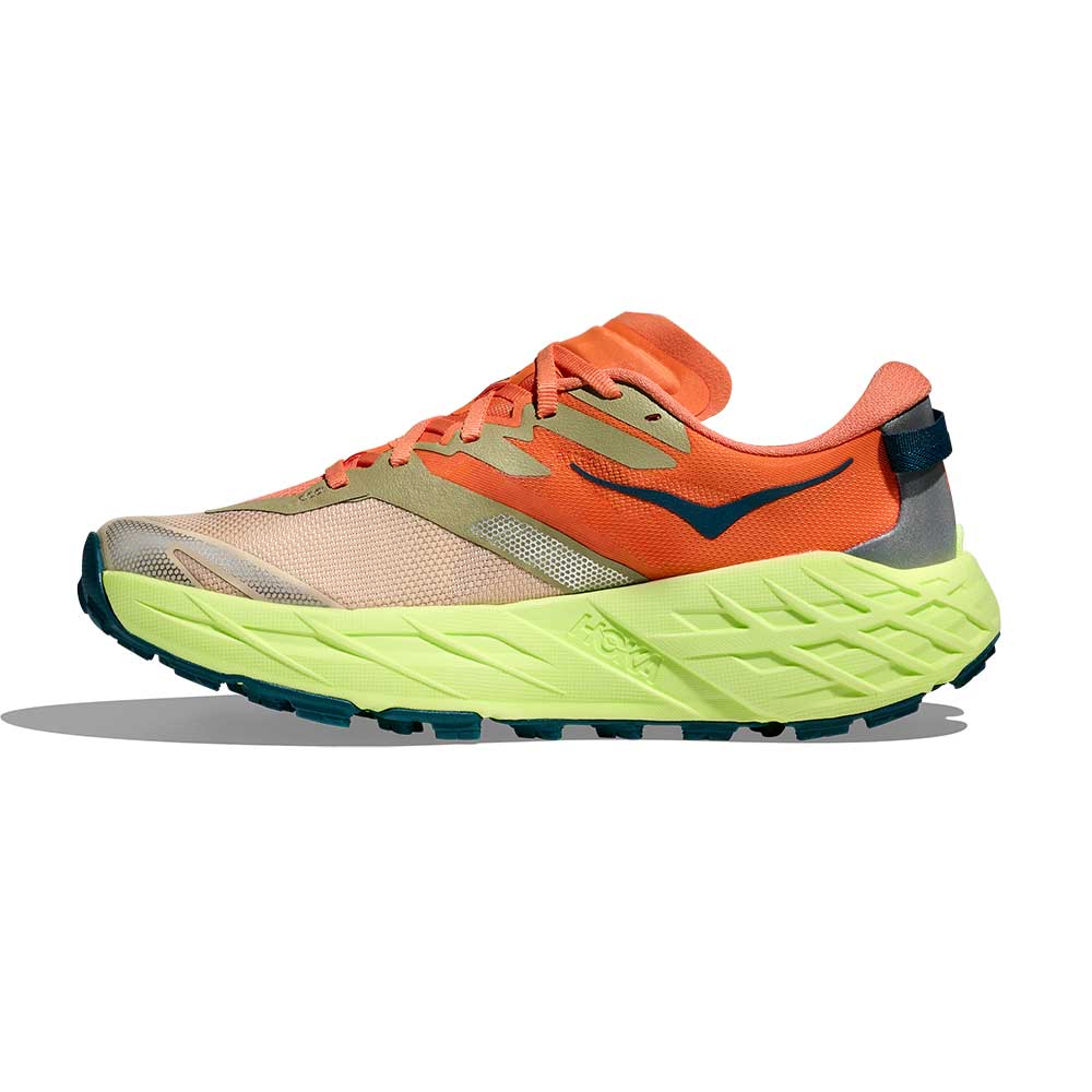 Women's Speedgoat 7 Trail Running Shoe - Persimmon/Neon Yuzu - Regular (B) - Image 4