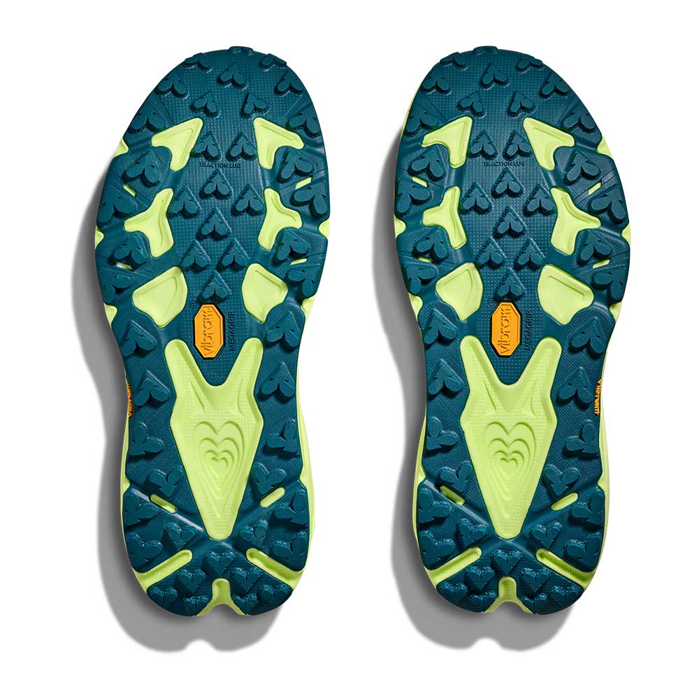 Women's Speedgoat 7 Trail Running Shoe - Persimmon/Neon Yuzu - Regular (B) - Image 8
