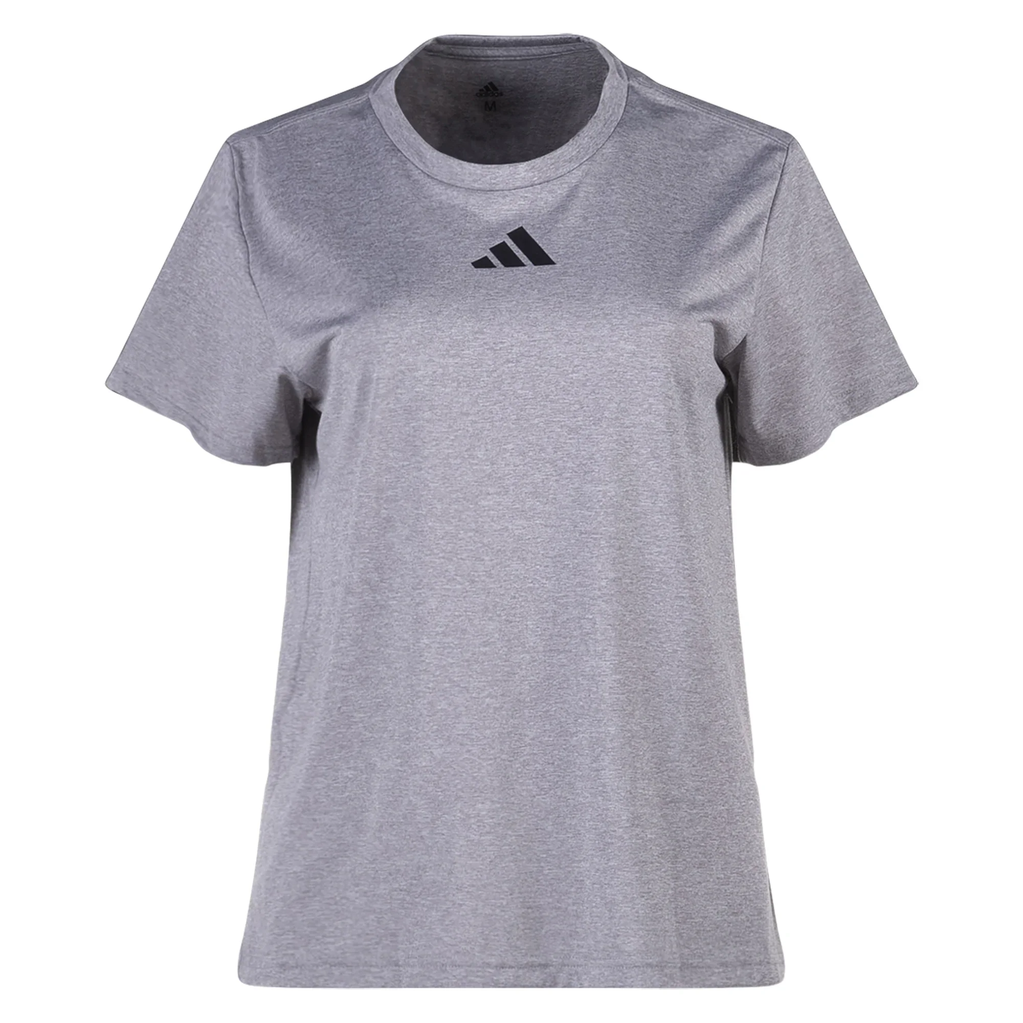 Women's Short Sleeve Pregame BOS Tee - Medium Grey Heather/Black
