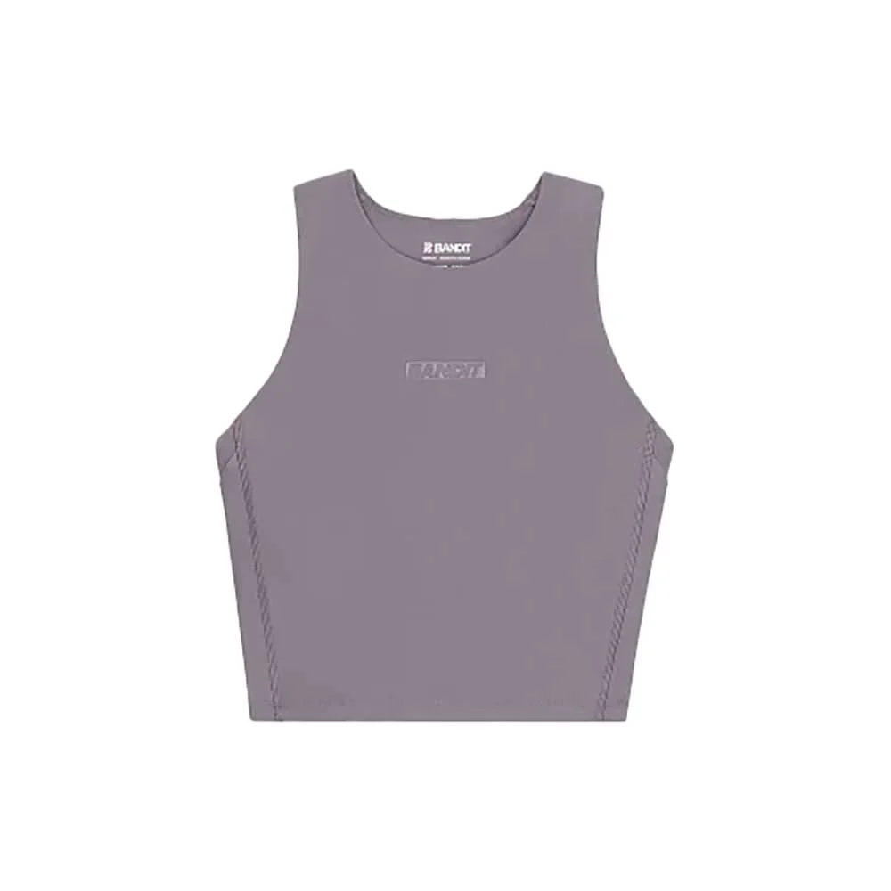 Women's Stamina Crewneck Race Crop - Haze
