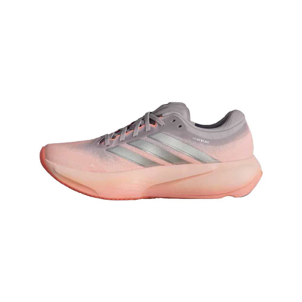 Women's Supernova Rise 3 Running Shoe - Clear Orange/Silver Metallic/Glory Grey - Regular (B) - Image 3