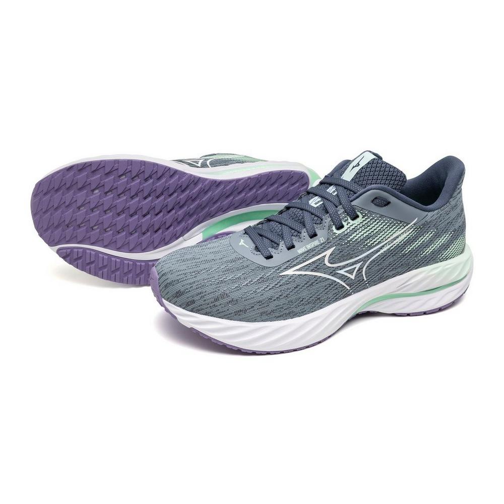 Women's Wave Inspire 21 Running Shoe - Tradewinds/White - Regular (B) - Image 7