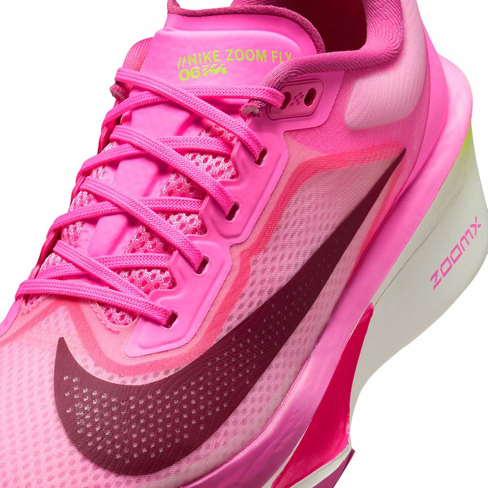 Women's Zoom Fly 6 Running Shoe - Pink Spell/Bordeaux/Crimson Tint - Regular (B) - Image 9