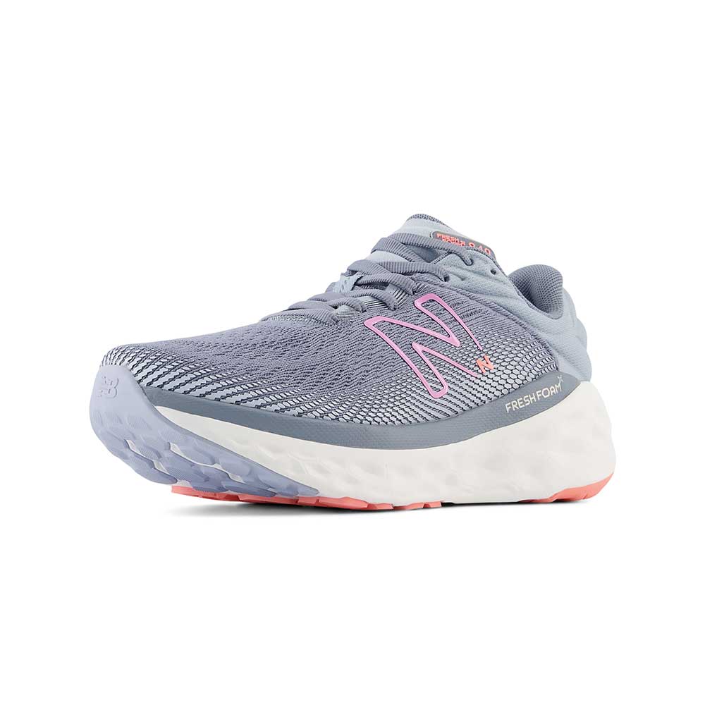 Women's Fresh Foam X 840v1 Running Shoe- Arctic Grey/Raspberry - Regular (B) - Image 3