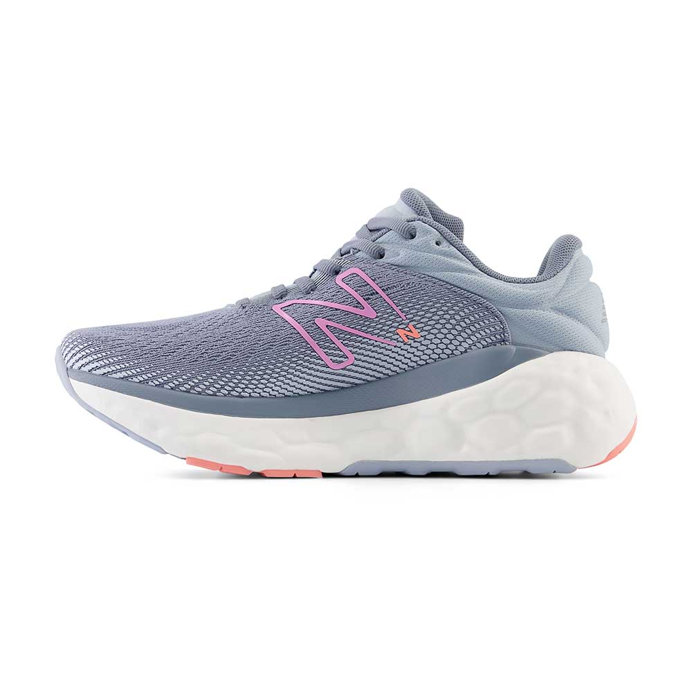 Women's Fresh Foam X 840v1 Running Shoe- Arctic Grey/Raspberry - Regular (B) - Image 4