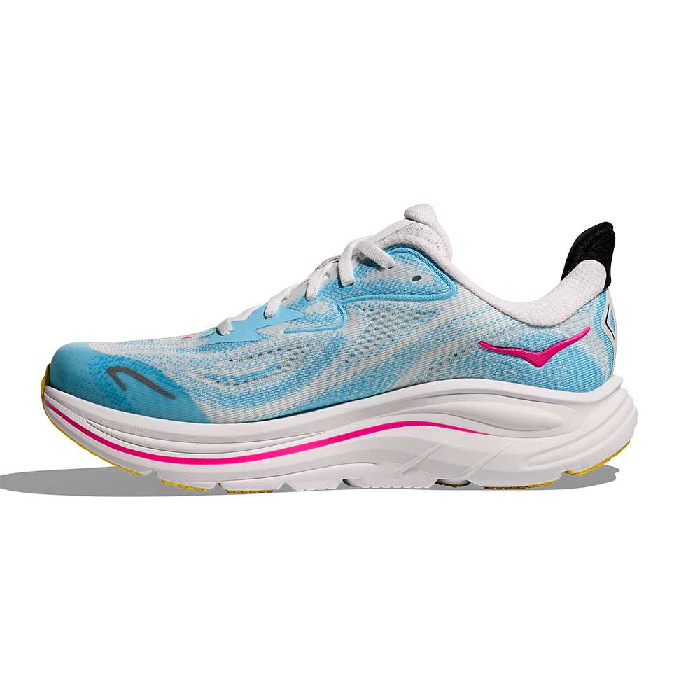 Youth Clifton 10 Running Shoe - Frost/Soaring Blue - Regular (D) - Image 3
