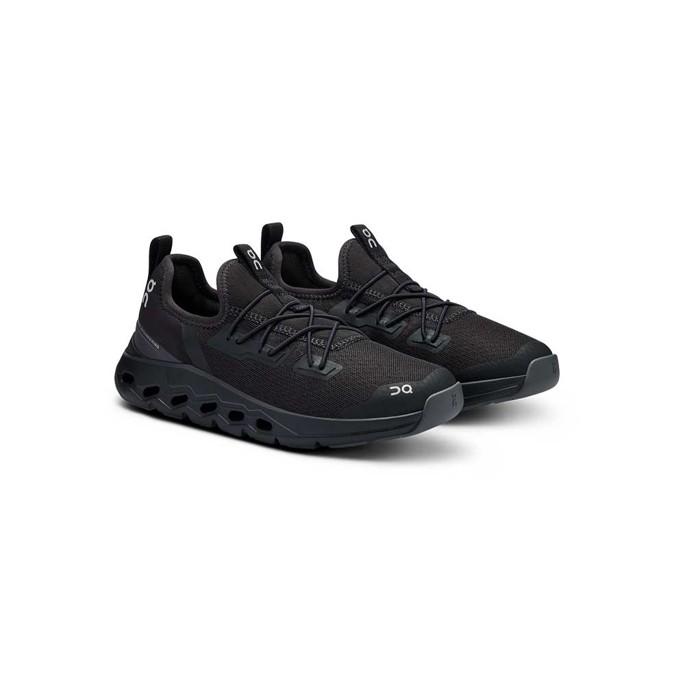 Youth Cloudleap Running Shoe - Black/Eclipse - Regular (M) - Image 3