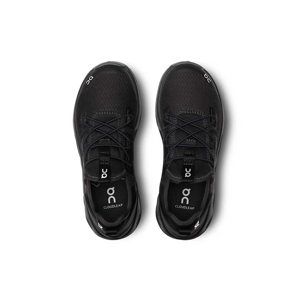 Youth Cloudleap Running Shoe - Black/Eclipse - Regular (M) - Image 4