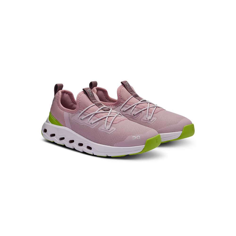 Youth Cloudleap Running Shoe - Mauve/Kiwi - Regular (M) - Image 2