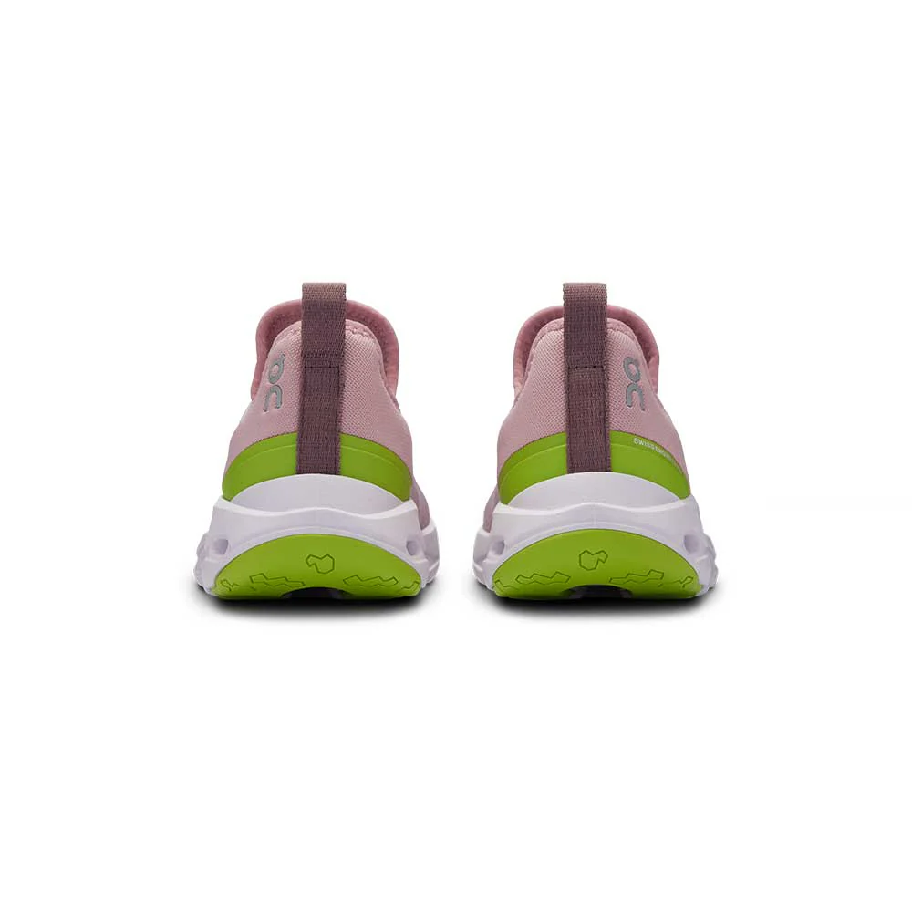 Youth Cloudleap Running Shoe - Mauve/Kiwi - Regular (M) - Image 4