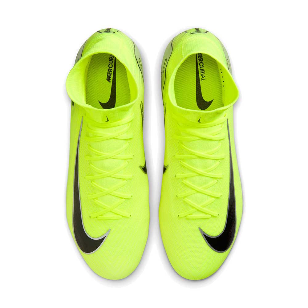 ZM Superfly 10 Pro FG Soccer Shoe - Volt/Black - Regular (D) - Image 5