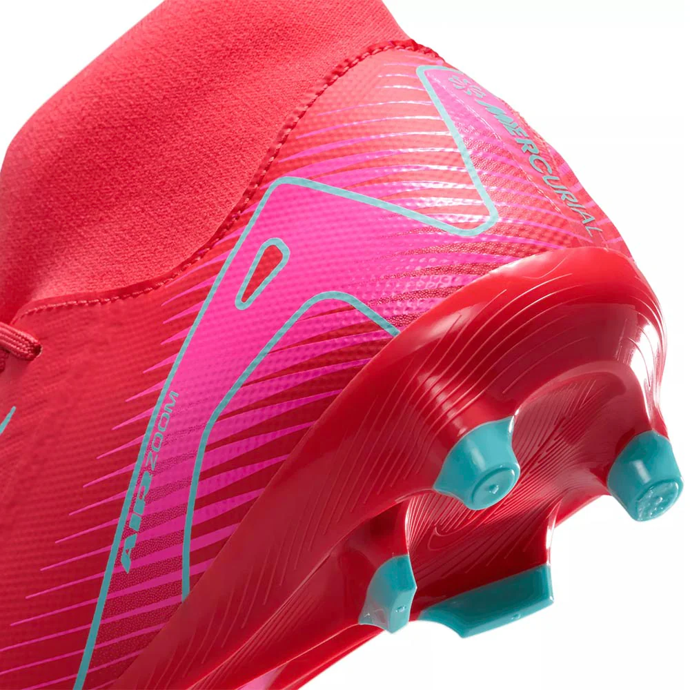 Zoom Superfly 10 Academy FG/MG (D) - Ember Glow/Aurora Green - Image 4